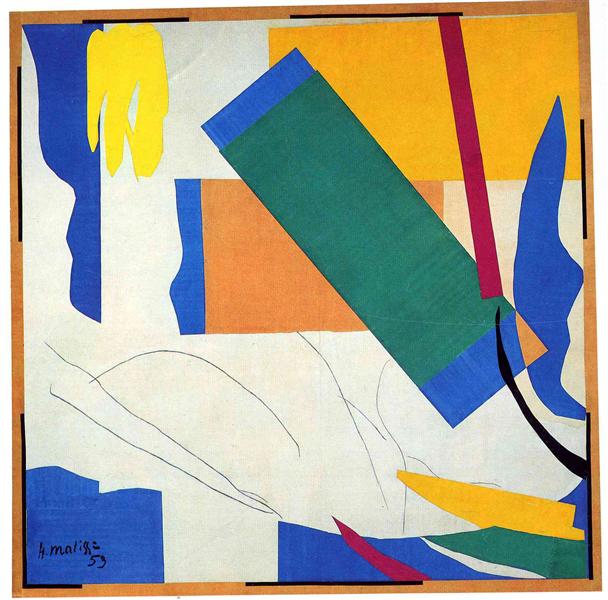 Memory of Oceania Painting by Henri Matisse Oil on Canvas Reproduction by blue surf art