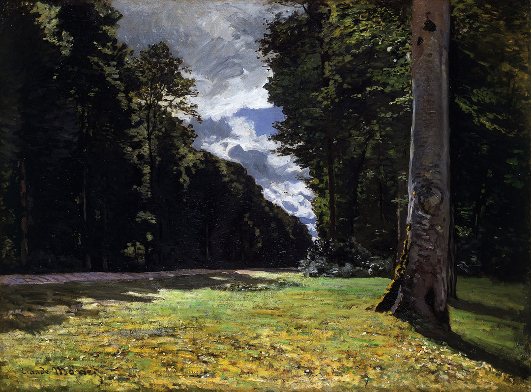 The Pave de Chailly in the Fontainbleau Forest by Claude Monet
