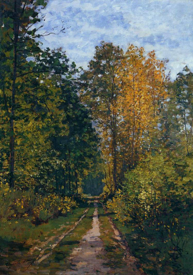Wooded Path by Claude Monet