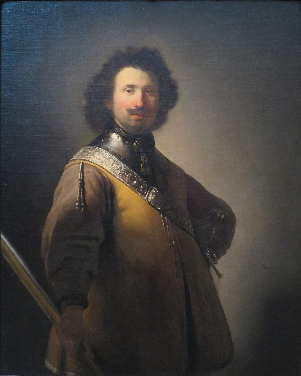 Portrait of Joris de Caullery Painting by Rembrandt Oil on Canvas Reproduction by Blue Surf Art