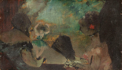 The Loge Painting by Edgar Degas Reproduction Oil on Canvas