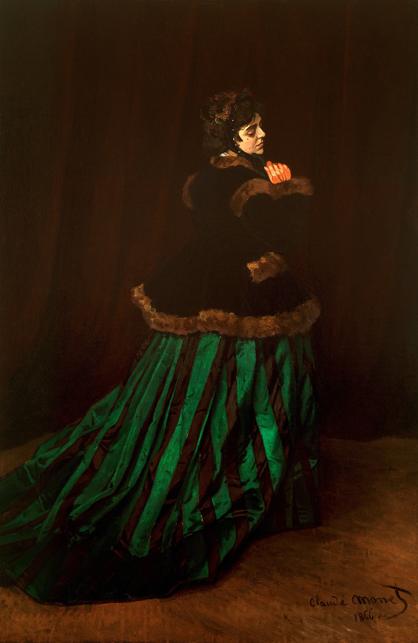 The Woman in a Green Dress