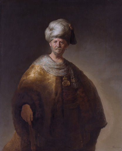 Knee-length Figure of a Man in an Oriental Dress (The Noble Slav) Knee-length Figure of a Man in an Oriental Dress (The Noble Slav)