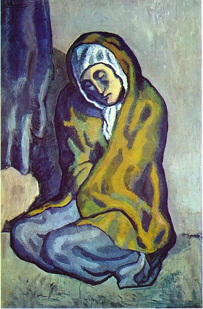 Crouching beggar by Pablo Picasso. Claude Monet artworks, monet canvas art, monet oil painting, monet reproduction for sale. Landscape paintings, Monet art decor, monet oil painting on canvas, Blue Surf Art