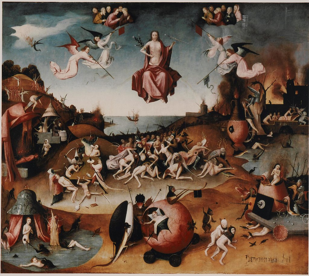 Last Judgement by Hieronymus Bosch I Blue Surf Art