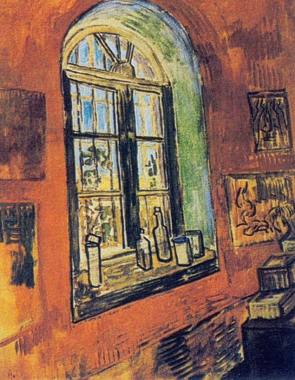 Studio Window, 1889 by Van Gogh Reproduction for Sale - Blue Surf Art