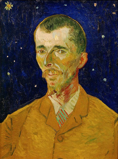 Eugene Boch The Poet, 1888 by Van Gogh Reproduction for Sale - Blue Surf Art