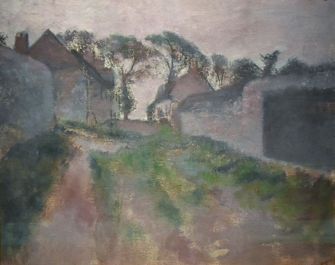 At Saint-Valery-sur-Somme Painting by Edgar Degas Reproduction Oil on Canvas