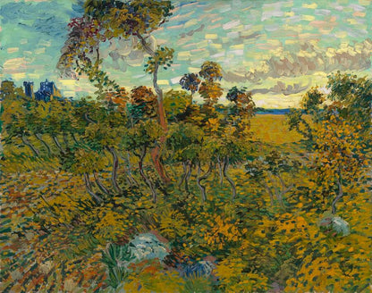 Sunset at Montmajour, 1888 by Van Gogh Reproduction for Sale - Blue Surf Art