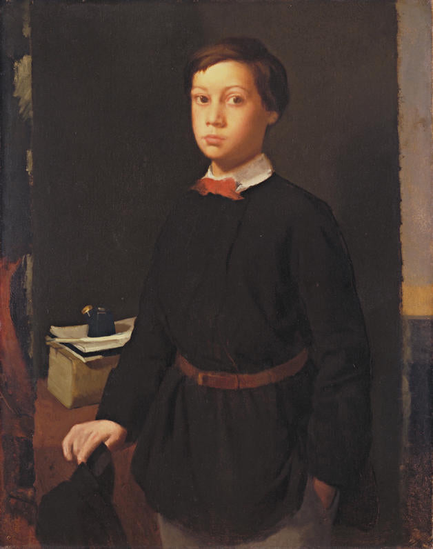 Portraits of René de Gas Painting by Edgar Degas Reproduction Oil on Canvas