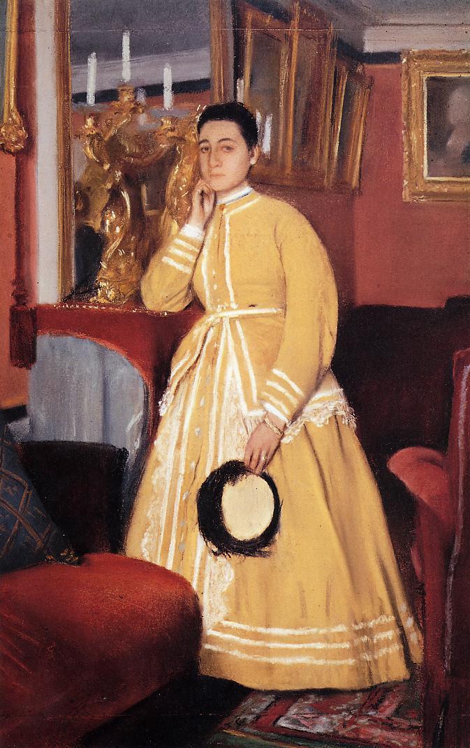 Portraits of Thérèse Morbilli Painting by Edgar Degas Reproduction Oil on Canvas