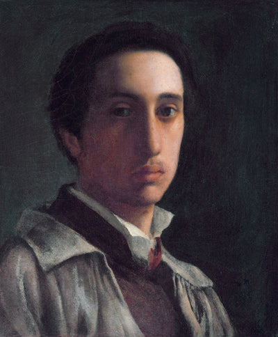 Self-portrait Edgar Degas Painting by Edgar Degas Reproduction Oil on Canvas