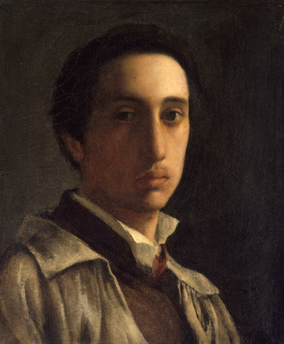Self-portrait Edgar Degas Painting by Edgar Degas Reproduction Oil on Canvas
