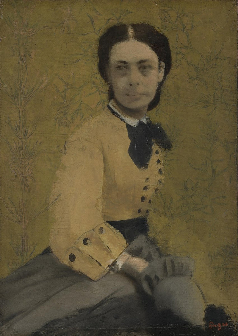 Princess Pauline de Metternich Painting by Edgar Degas Reproduction Oil on Canvas