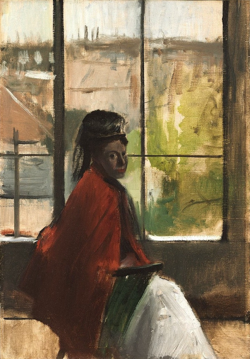 Alice Villette Painting by Edgar Degas Reproduction Oil on Canvas