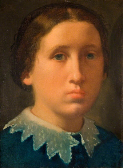Marguerite, soeur de l'artiste Painting by Edgar Degas Reproduction Oil on Canvas