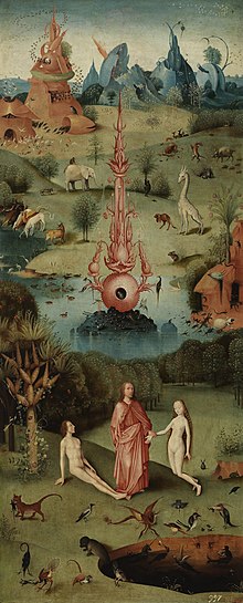 The Garden of Earthly Delights (detail) by Hieronymus Bosch I Blue Surf Art