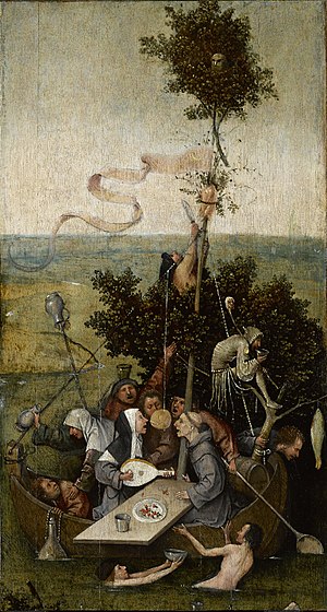 Ship of Fools by Hieronymus Bosch I Blue Surf Art