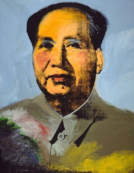 Mao Warhol 1973 Oil Painting