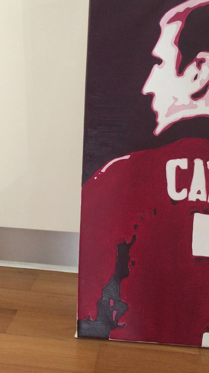 Eric Cantona No. 7 Wall Art Original Handmade Art Painting for Sale