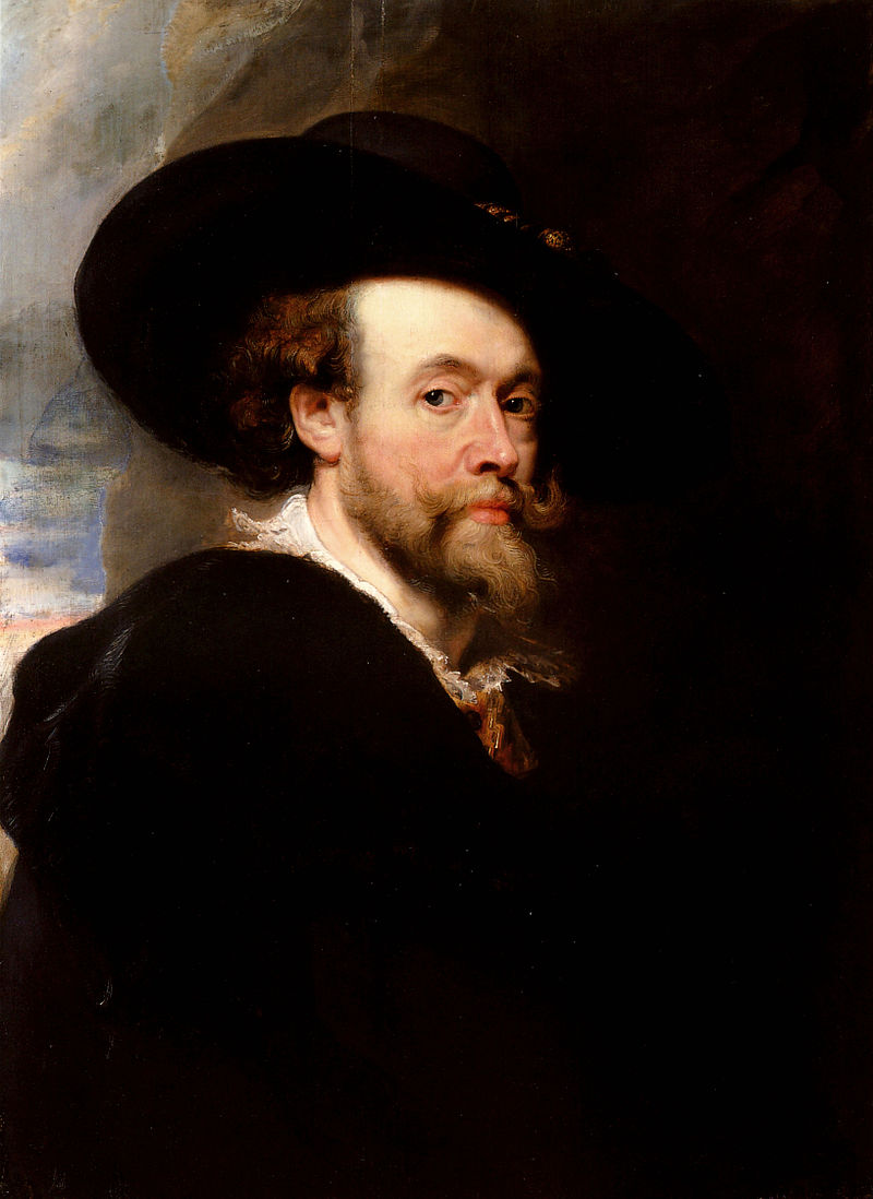 Self-portrait by Peter Paul Rubens Reproduction Oil Painting on Canvas