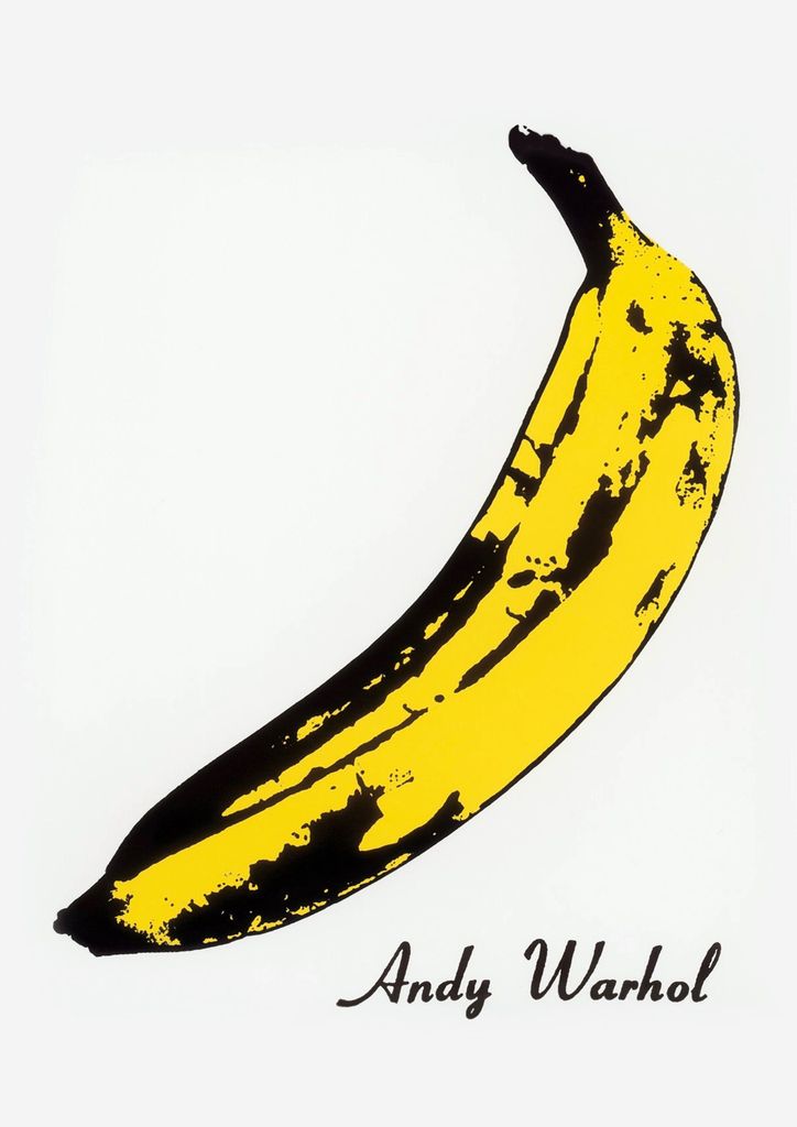 Banana Warhol Oil Painting