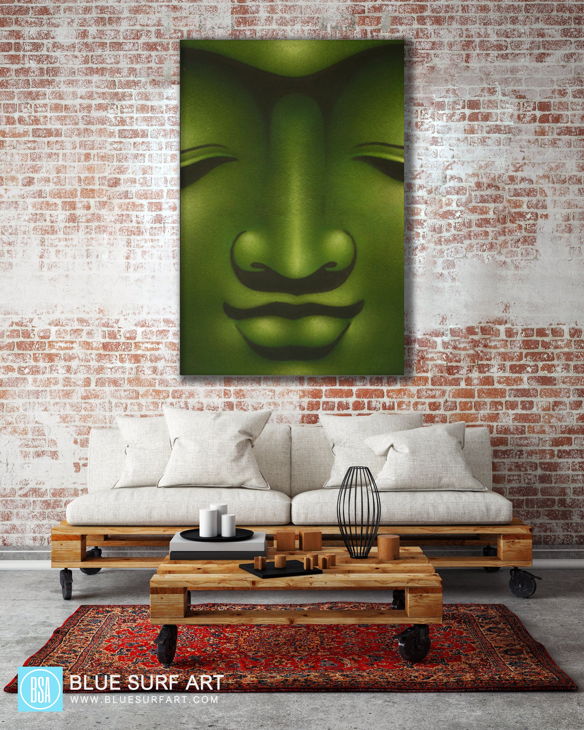 Chiangsaen Buddha Oil Painting