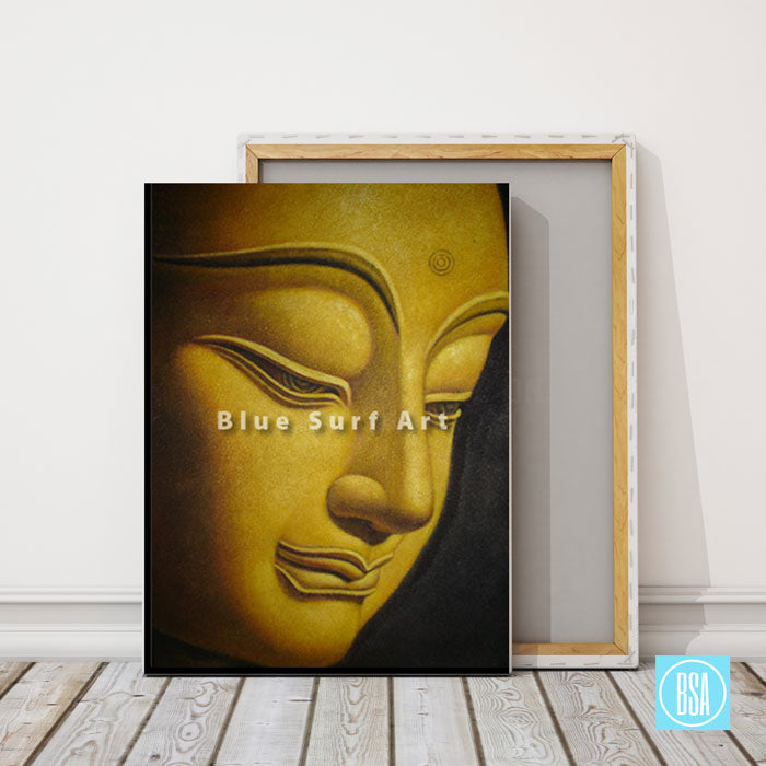 Shakyamuni Buddha Oil Painting on Canvas - showcase