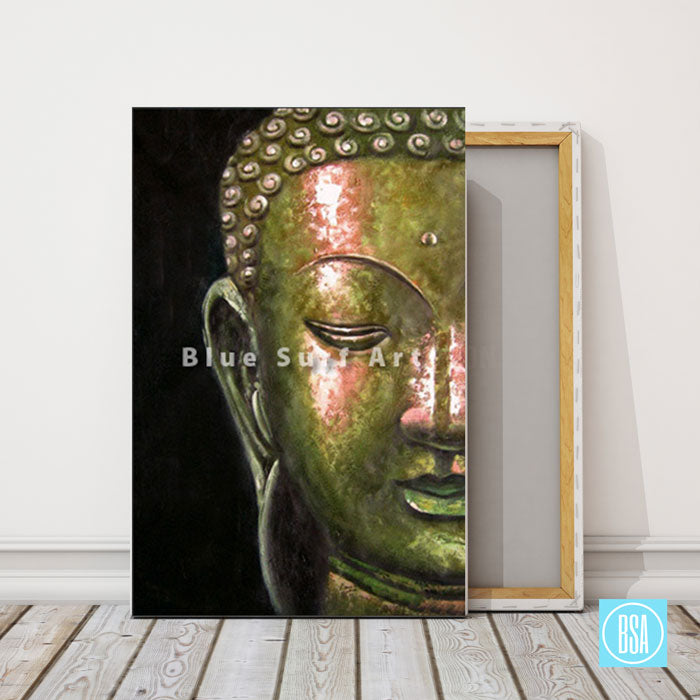 Thonburi Buddha Oil Painting showcase