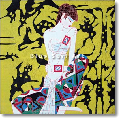 Vietnamese Abstract Art - The Insecure