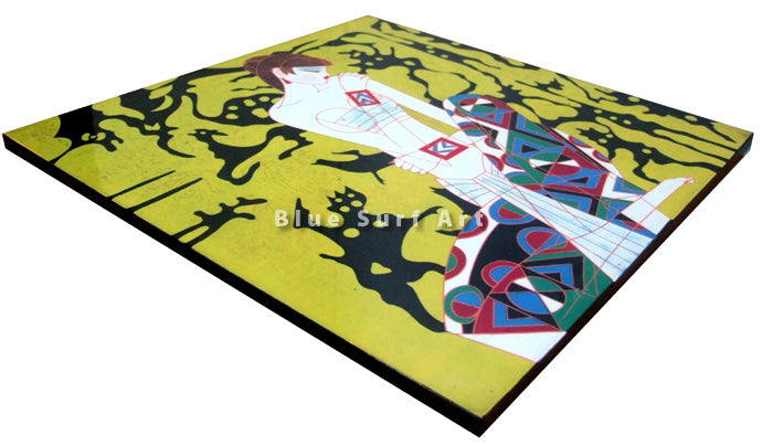 Vietnamese Abstract Art - The Insecure