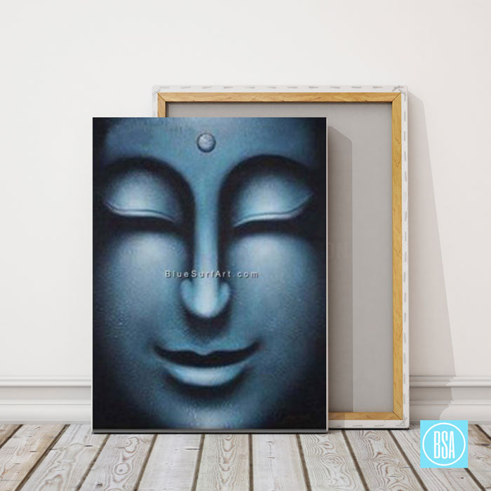 Happiness Within - Buddha Oil Painting