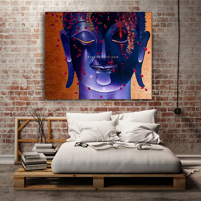 Rattanakosin Buddha Painting - bedroom lofty style 