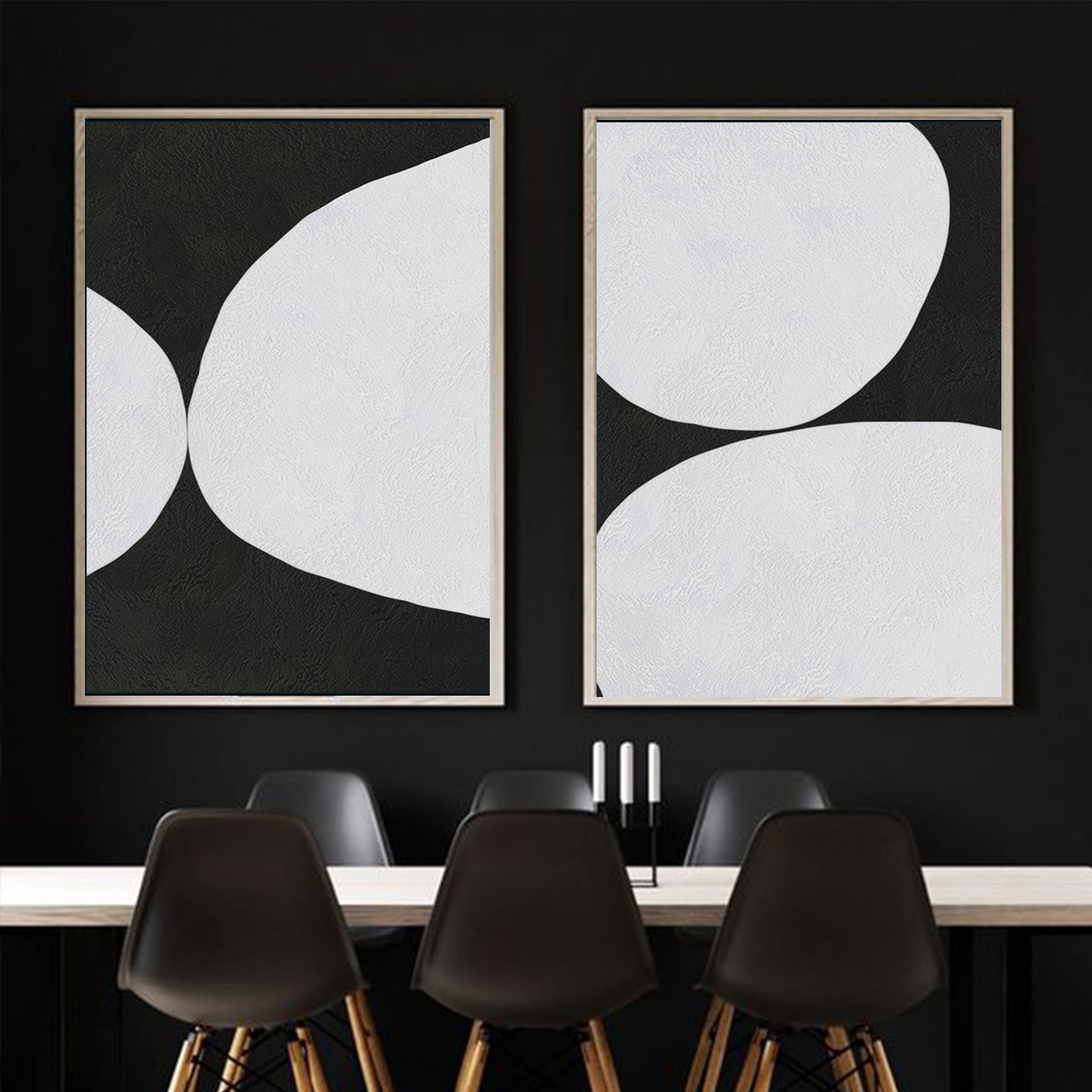 Duo Minimalist Abstract D43