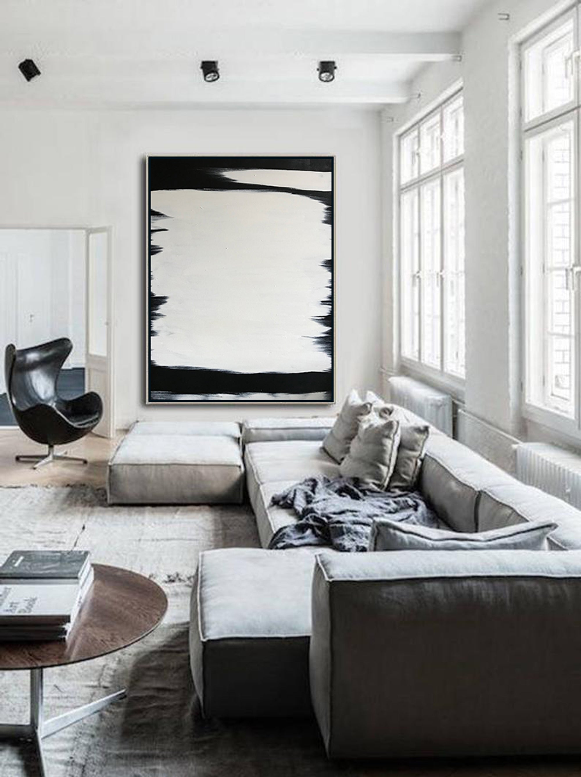 Abstract Black & White