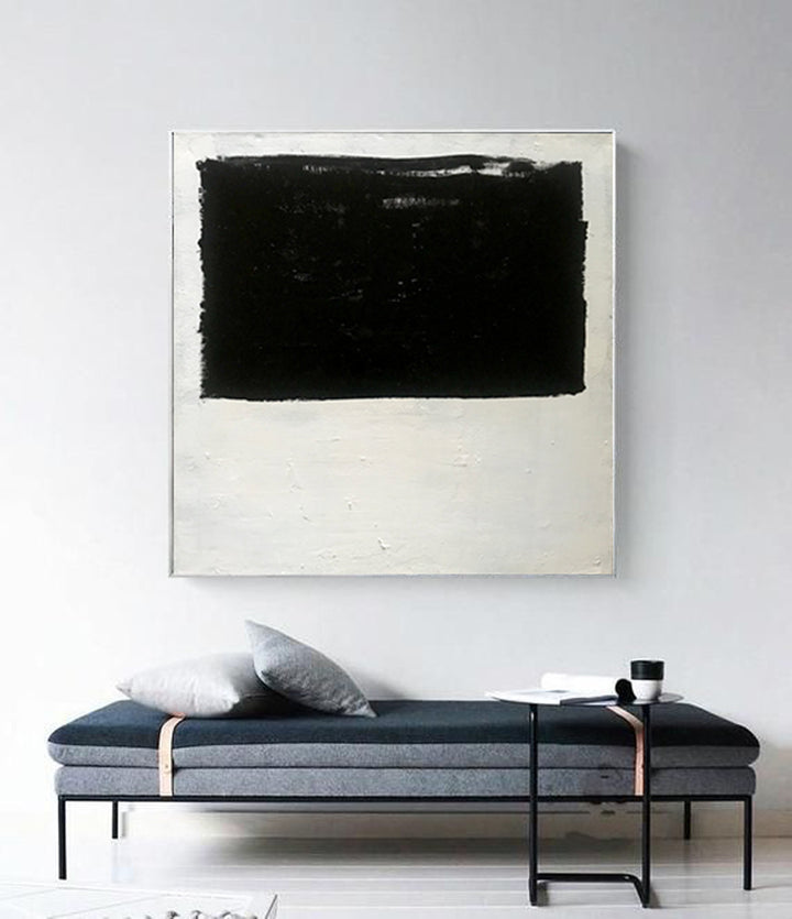 Extra Large Abstract Painting On Canvas, Oversized Minimalist Painting - wall art