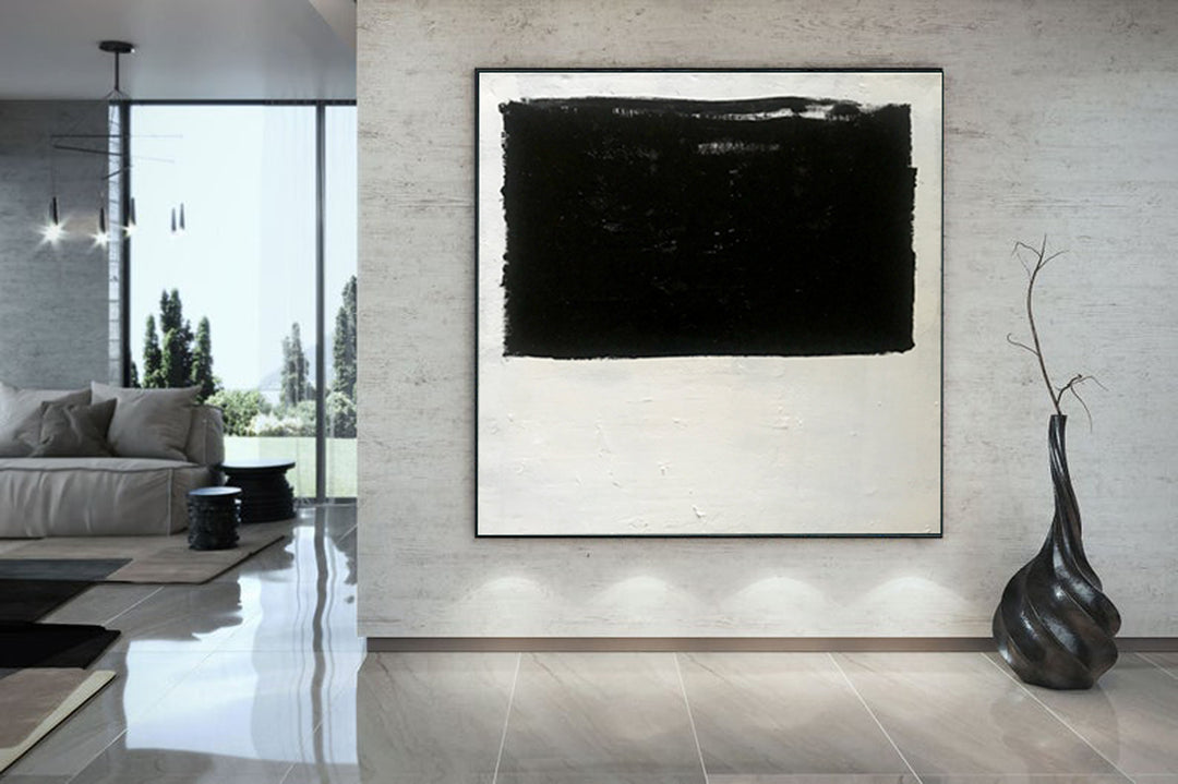 Extra Large Abstract Painting On Canvas, Oversized Minimalist Painting 5