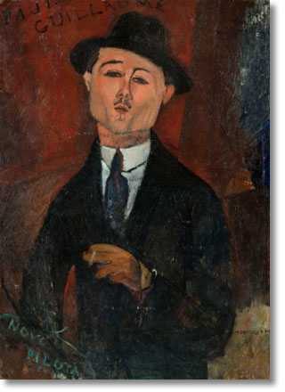 Portrait of Paul Guillaume painting by Amedeo Modigliani reproduction, in oil painting on canvas