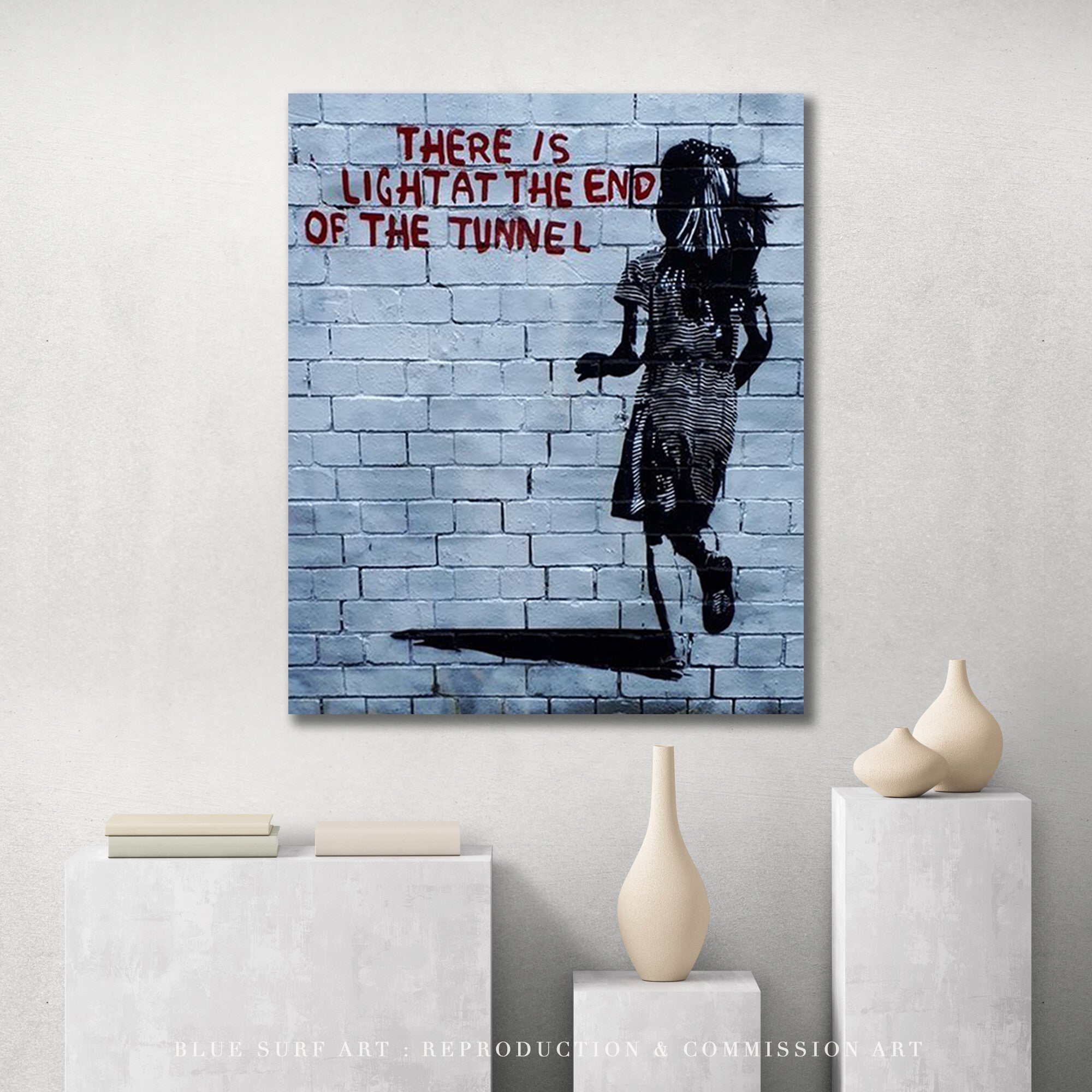 Banksy There Is Light At The End Of The Tunnel