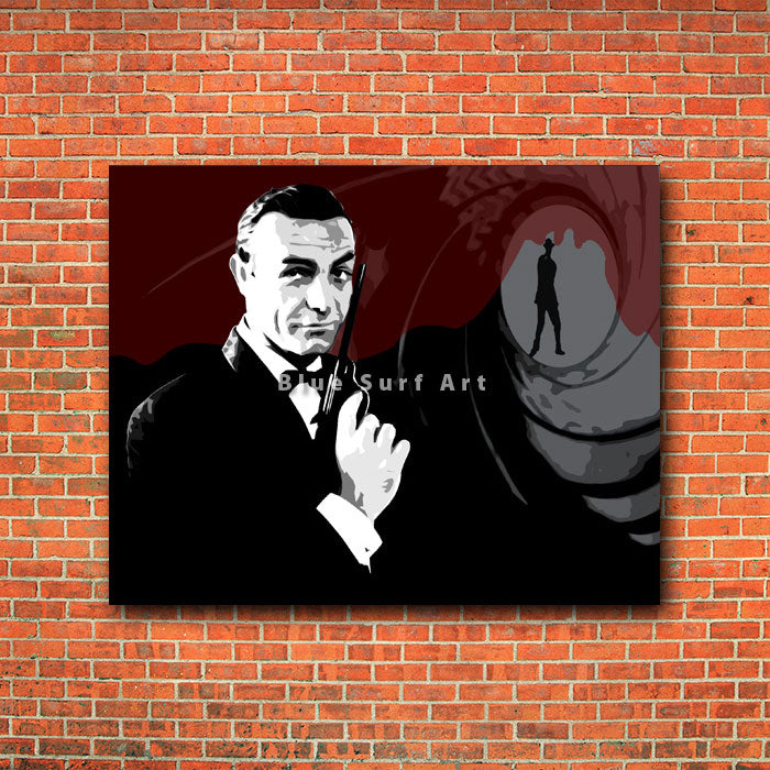 Bond - red brick wall