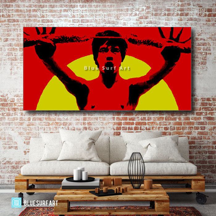 Bruce Lee Martial Arts - living room