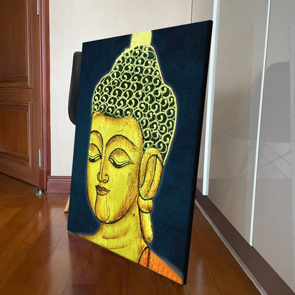 Buddha Asian Wall Art in Oil Painting on Canvas Showcase