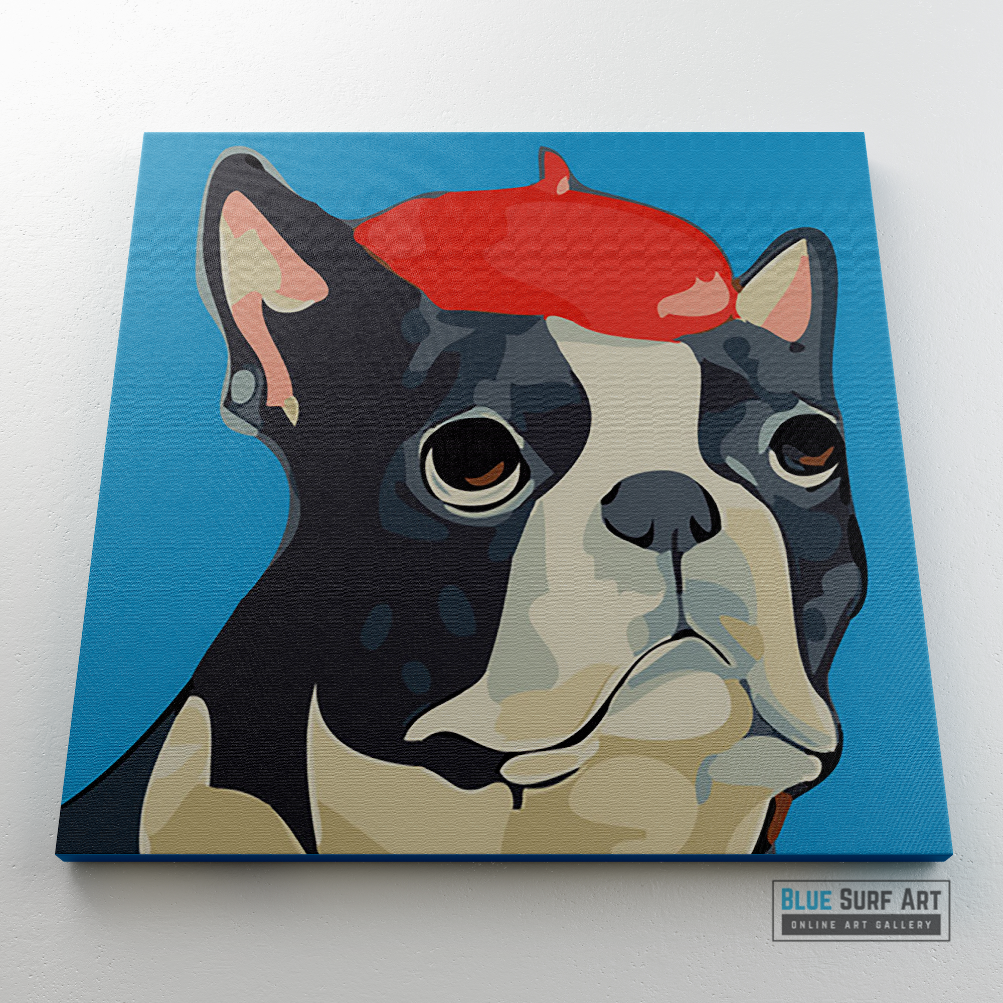 Bulldog the Artist