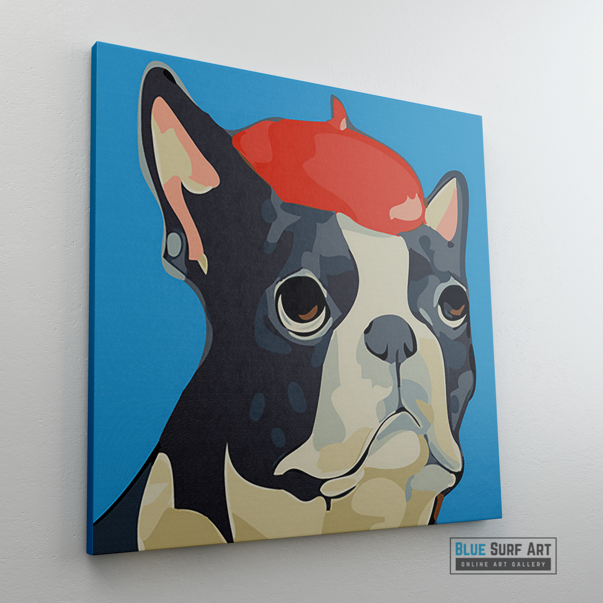 Bulldog the Artist