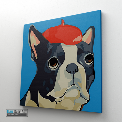 Bulldog the Artist