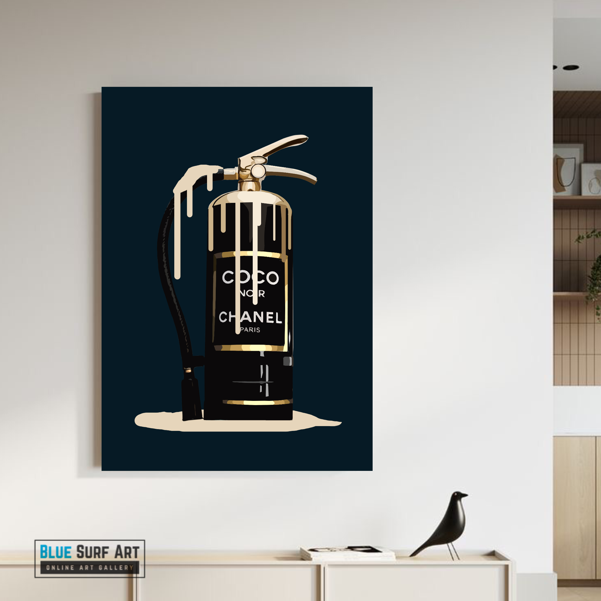 Chanel Fire Extinguishers Melting