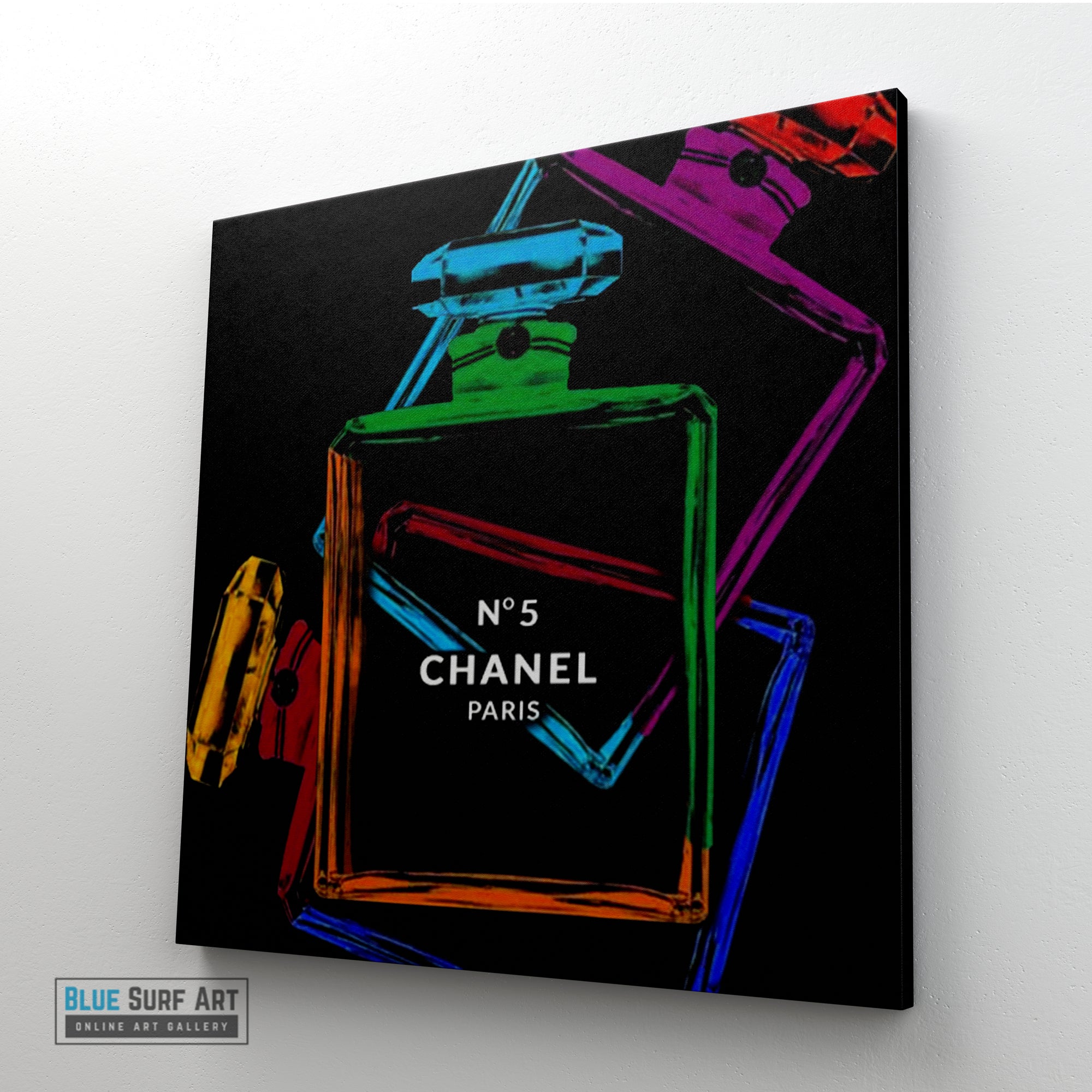 Chanel Perfume Warhol Canvas Art Oil Painting