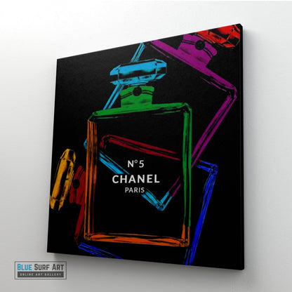 Chanel Perfume Warhol Canvas Art Oil Painting