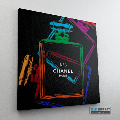 Chanel Perfume Warhol Canvas Art Oil Painting