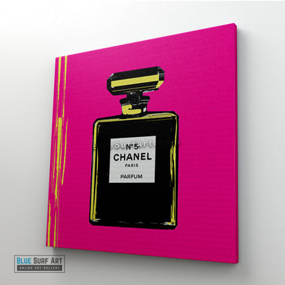 Chanel Perfume Canvas Art Oil Painting